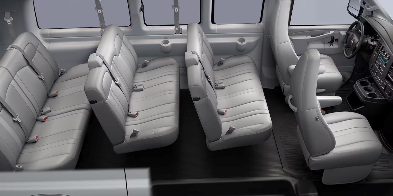 savana passenger seating savana passenger seating